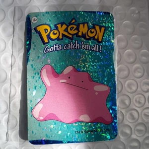 Ditto #132 - Vintage Vending Machine Prism Sticker 2000 - Pokemon Card - Picture 1 of 3