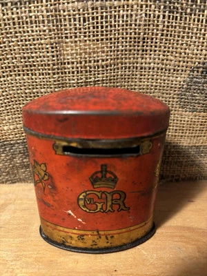 George VI Coronation Oxo Money Box - Image 1 of 3