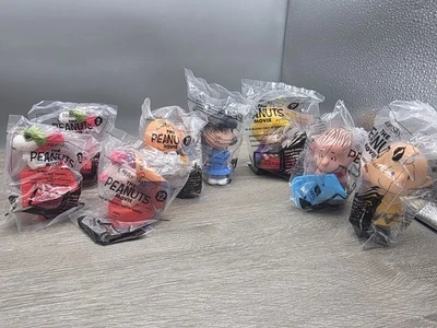 Lote De 8 Juguetes McDonald’s Happy Meal The Peanuts Película Nuevos En Paquetes 2015 Foto 1 de 4
