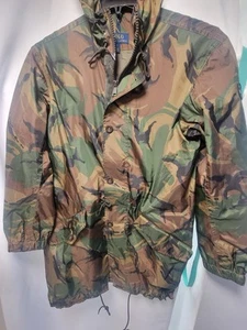 Polo Ralph Lauren Men's Water Resistant Camo Military Marsh Coat S Trench - Picture 1 of 7