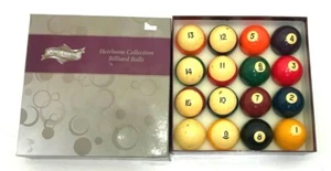 American Heritage European Marbled Billiard Balls - Picture 1 of 4