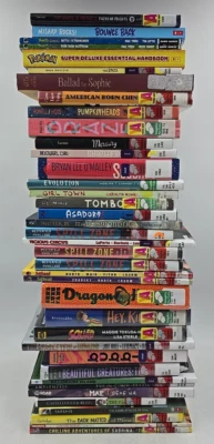 Lote de 38 libros de novelas gráficas para adultos jóvenes Marvel Pokemon Plantas Vs Zombies Jughead Foto 1 de 4