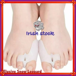 Toe Straightener Gel Corrector Spreader Splint Pads - Imagen 1 de 6