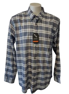 Weatherproof Shirt Mens Size 2XL Plaid Long Sleeve Button Down Pocket Collar New - Picture 1 of 11