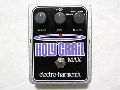 Used Electro-Harmonix EHX Holy Grail Max Reverb Guitar Effects Pedal - Image 1 of 3