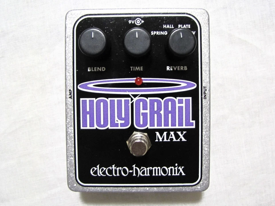 Used Electro-Harmonix EHX Holy Grail Max Reverb Guitar Effects Pedal - Image 1 of 3