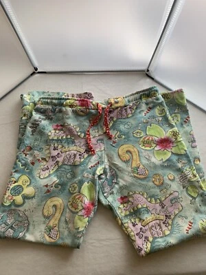 Pantalones/Capris 140 9-10 Oilily Girls diseño mapa tesoro nuevo con etiquetas Foto 1 de 4