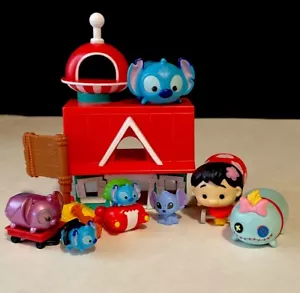 Disney Tsum Tsum LILO & STITCH Figures & Stands Set Of 14 - Picture 1 of 13