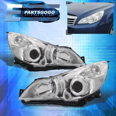 For 10-14 Subaru Legacy Outback Clear Projector Replacement Headlights Lamps Set Foto 1 de 4
