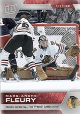 2021-22 TOPPS NOW NHL STICKER CHICAGO BLACKHAWKS MARC-ANDRE FLEURY #202