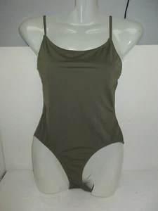 Solid & Striped One Piece Swimsuit Brown Measures To Small NWOT - Picture 1 of 2