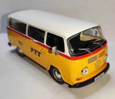 Volkswagen Kombi Switzerland Post PTT 1965 1/43 Altaya no Brumm no Burago - Immagine 1 di 4