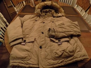 WenVen Cappotto Uomo Invernale Caldo Parka Giacca Soprabito con Cappuccio in Pelliccia 2X, BELLO - Foto 1 di 9