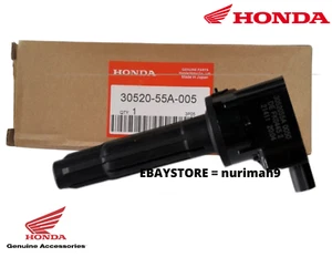 Ignition Coil Honda Jazz 30520-55A-005 Genuine Indonesia Fit for 2014-2019 1.5L - Picture 1 of 5