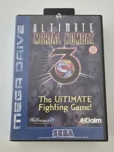 Jeu Sega MegaDrive Ultimate Mortal Kombat 3 sans Notice PAL Français - Imagen 1 de 4
