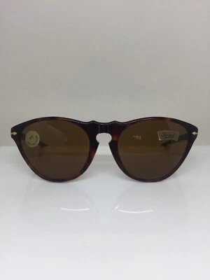 Nuevas Gafas de Sol Persol Ratti Vintage 201 C. Tortuga con Borde Dorado 57-19mm Italia Foto 1 de 4