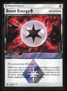 Beast Energy Prism Star - 117/131 - Holo Raro - Tarjeta Pokémon Luz Prohibida LP - Imagen 1 de 3