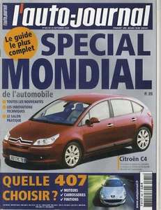 L'AUTO JOURNAL n°655 16/09/2004 - Imagen 1 de 1