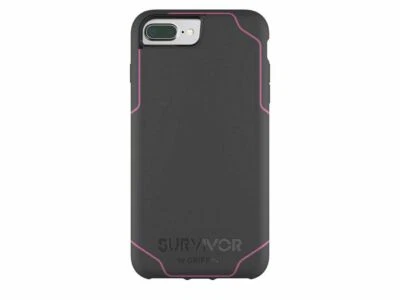 Griffin Survivor Thin Extreme Rugged Case Cover for iPhone 7 Plus / 8 Plus GREY - Image 1 of 4