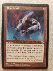 1x MTG Bone Mask - Picture 1 of 2