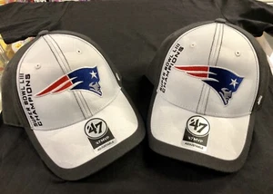 2019 New England Patriots 47 Brand Super Bowl 53 LIII Champions Hat Cap - Picture 1 of 5