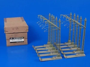 MARKLIN H0 - 7009 / 409 M - 10x Catenary Mast (94) / BOX - EXC - Picture 1 of 2