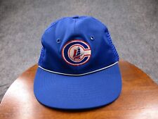 Vintage Columbus Clippers Hat Cap Snapback Blue MiLB Twins Enterprise Adult 80s