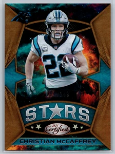 Christian McCaffrey 2021 Panini Certified Stars Mirror Bronze /249 CS-1 - Picture 1 of 2