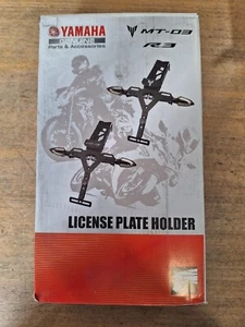 GENUINE YAMAHA MT-03 OR R3 LICENSE PLATE HOLDER TAIL TIDY - Picture 1 of 3