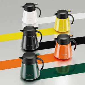 Teiera Acciaio Inox 800 M Moderna Massiccia Multicolore con Colino Facile da Riempire - Foto 1 di 29
