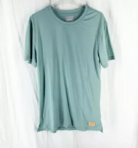 ASICS Tiger Mens Green Premium Tee T-shirt Size L - Picture 1 of 8