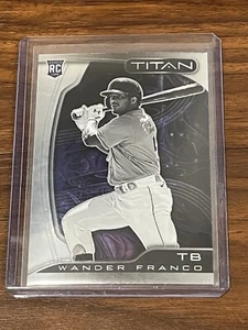 Wander Franco 2022 Chronicles Titan Baseball RC #1 Tampa Bay Rays - Picture 1 of 2