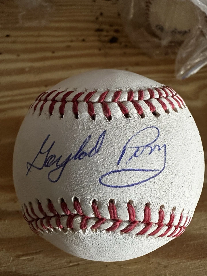Gaylord Perry Autographed Official League Baseball  - Image 1 of 1