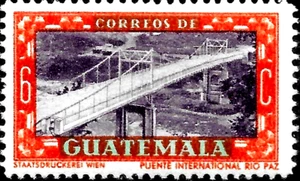 1950 GUATEMALA SC#334 MNH** OG VF🔥International BRIDGE/Architecture - Picture 1 of 1