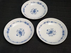 Blue Brocade Elite Creation Hecho en Japón Frutero Postre JUEGO DE 3 VINTAGE - Imagen 1 de 4