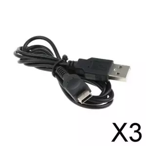 3X 4FT USB Charger Charging Power Cable Cord for Nintendo Game Boy MICRO GBM - Picture 1 of 8