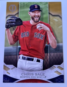 CHRIS SALE 2019 Topps GOLD 5x7 05/10 #48 BOSTON RED SOX! - Picture 1 of 1
