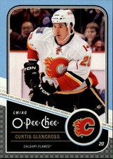 2011-12 O-Pee-Chee Calgary Flames Hockey Card #434 Curtis Glencross