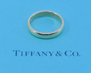 Tiffany & Co 18K Oro Amarillo Anillo de Boda Talla 10.5 - Imagen 1 de 3
