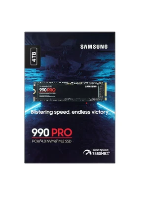 4TB Samsung 990 Pro NVMe SSD M.2 - Bild 1 von 4