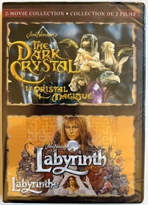 The Dark Crystal / Labyrinth DVD 2-Movie Collection SEALED Brand New Region 1 - Picture 1 of 2