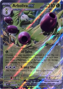 Juego de cartas coleccionables Pokémon Arboliva ex 023/182 Destined Rivals - Imagen 1 de 2