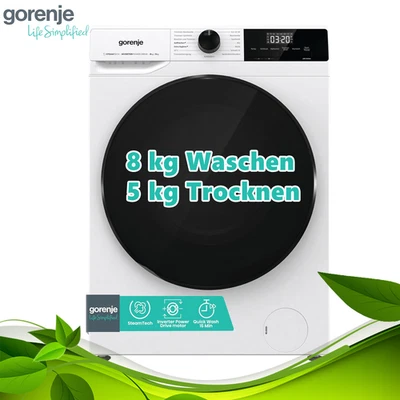 Gorenje WDAM854AP Waschtrockner 8kg 5kg SteamTech AutoDry Inverter Motor Weiß - Bild 1 von 4