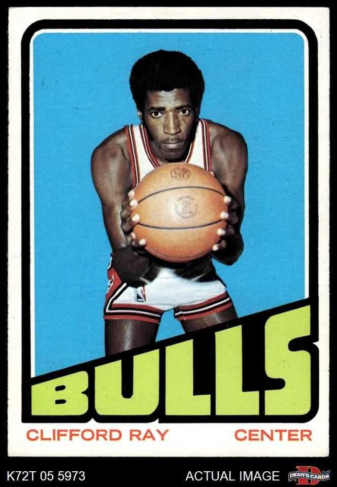 1972 Topps #91 Clifford Ray  Bulls RC Oklahoma 6 - EX/MT - Image 1 of 1