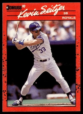 1990 Donruss Kevin Seitzer #85 - Image 1 of 2