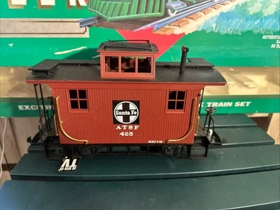 Bachmann G Gauge Big Hauler Santa Fe ATSF 425 Bobber Caboose - Image 1 of 4