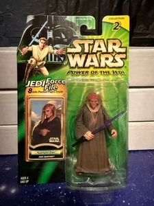 STAR WARS -Saesee Tiin Jedi Master Power Of The Jedi 2000 Hasbro Figure NEW!!! - Picture 1 of 3