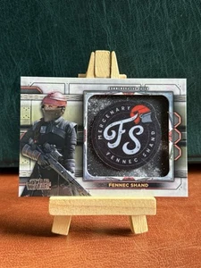 (CB15) STAR WARS TOPPS BOOK OF BOBA FETT FENNEC SHAND PATCH CARD MP-20 - Picture 1 of 2