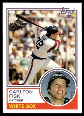 2004 Topps All-Time Fan Favorites Carlton Fisk Chicago White Sox #101 - Image 1 of 2