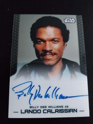 2014 Topps Star Wars Chrome Perspectives Billy Dee Williams Auto Card - Image 1 of 2